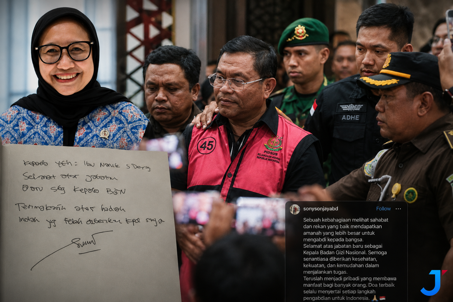Sony Sanjaya Tulis Surat Untuk Nanik S. Deyang Usai Ditahan, Ucapkan Terima Kasih Atas "Hadiah Indah"