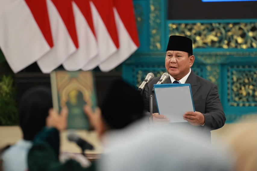 Presiden Prabowo Lantik Tokoh Buruh Said Iqbal dan Pimpinan Baru BGN