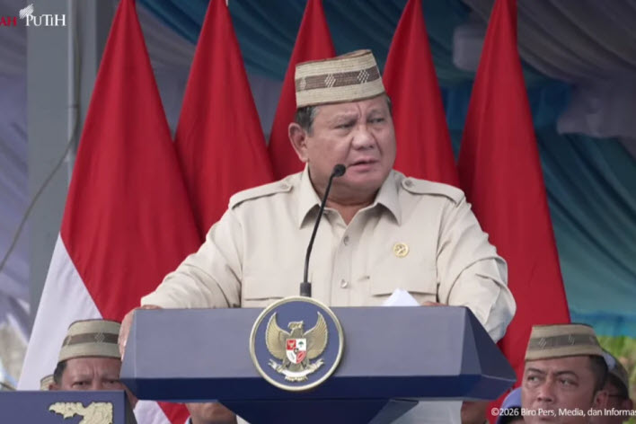 Prabowo Peringatkan Pendana Demonstrasi: “Saya Tahu Siapa Mereka”