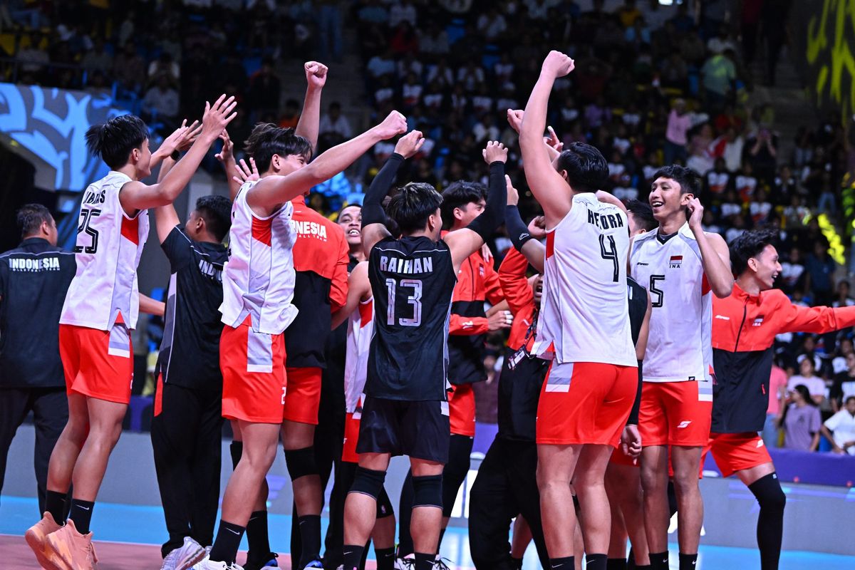 Timnas Voli Putra Indonesia Catat Sejarah, Tembus Semifinal AVC Men’s Nations Cup 2026 untuk Pertama Kali