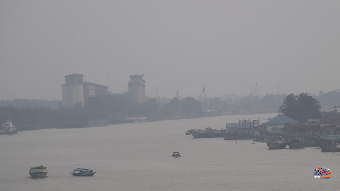 Kabut Asap Selimuti Palembang, Kualitas Udara Masuk Kategori Tidak Sehat Akibat Karhutla