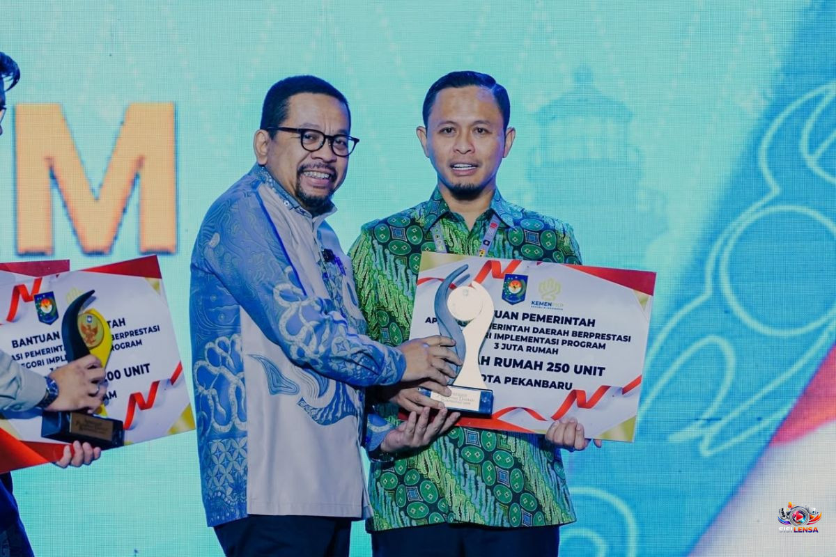 Pekanbaru Raih Juara II Implementasi Program 3 Juta Rumah, Dapat Bantuan Bedah 250 Rumah