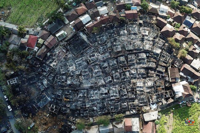 Desa Adat Sade Lombok Tengah Dilanda Kebakaran, 150 Rumah Hangus dan 300 Warga Terdampak