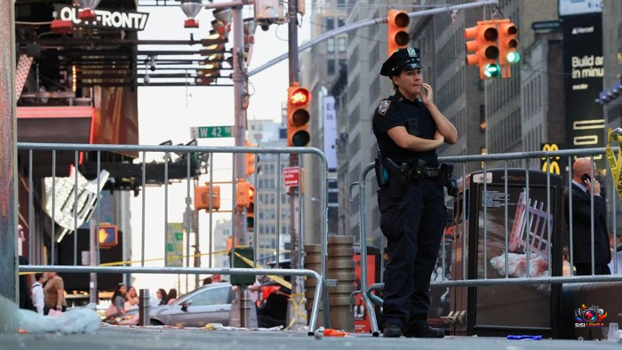 Wakil Presiden Bank of America Tewas Ditikam di Times Square, Pelaku Ditembak Polisi