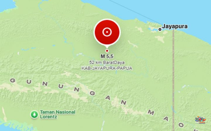 Gempa Darat Guncang Papua, Getaran Terasa di Sarmi hingga Jayapura