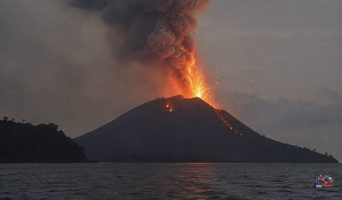 Terungkap! Dentuman Misterius di Bandung Ternyata Berasal dari Erupsi Gunung Anak Krakatau