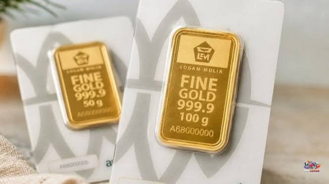 Harga Emas Antam Naik Rp25 Ribu, Kini Tembus Rp2,623 Juta per Gram