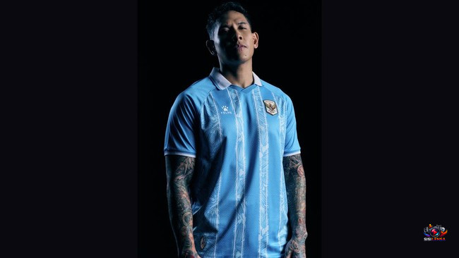 Kelme Resmi Rilis Jersey Ketiga Timnas Indonesia, Usung Warna Biru dan Desain Klasik