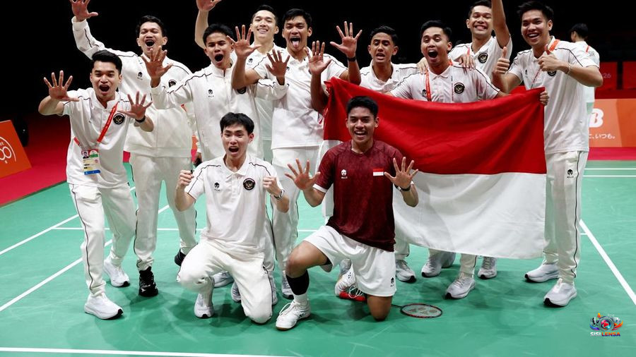 Indonesia Raih Emas Asian Games 2026 usai Comeback Kalahkan China 3-2