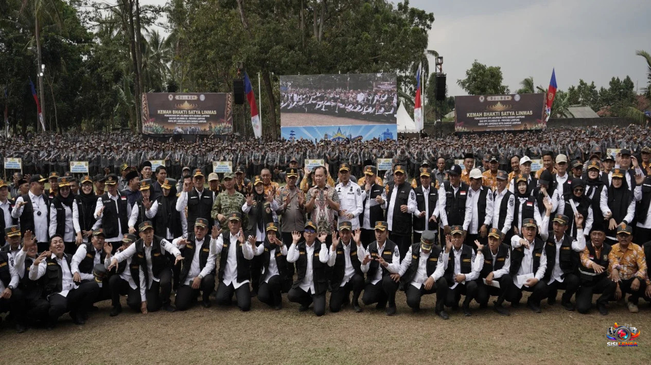 Gladi Kotor Kemah Bakti Satya Linmas Digelar, Bunda Eva dan Sekjen Aslinmas Pantau Kesiapan Anggota