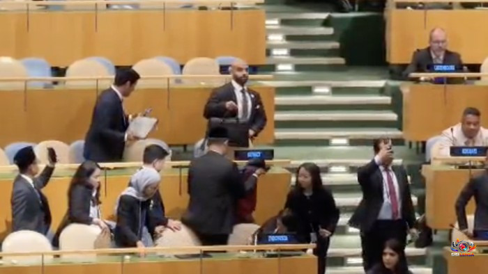 Aksi Walk Out Massal Warnai Pidato Netanyahu di Sidang Majelis Umum PBB