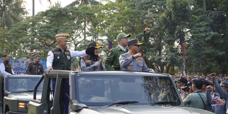 Empat Ribu Satlinmas Bandar Lampung Resmi Dikukuhkan, Peran Perlindungan Warga Diperkuat